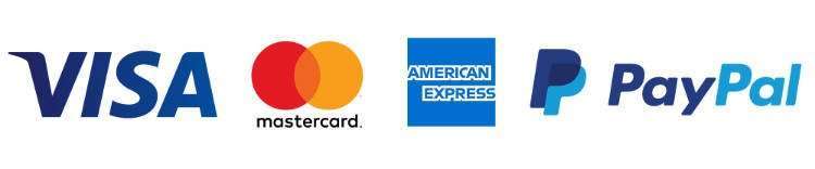 Secure encrypted payment - Credit card and PayPal