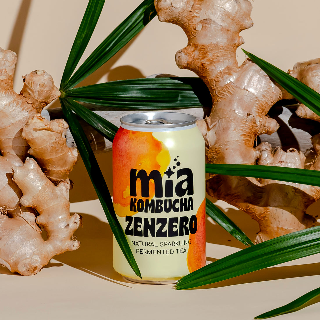 MIA Ginger Kombucha Can